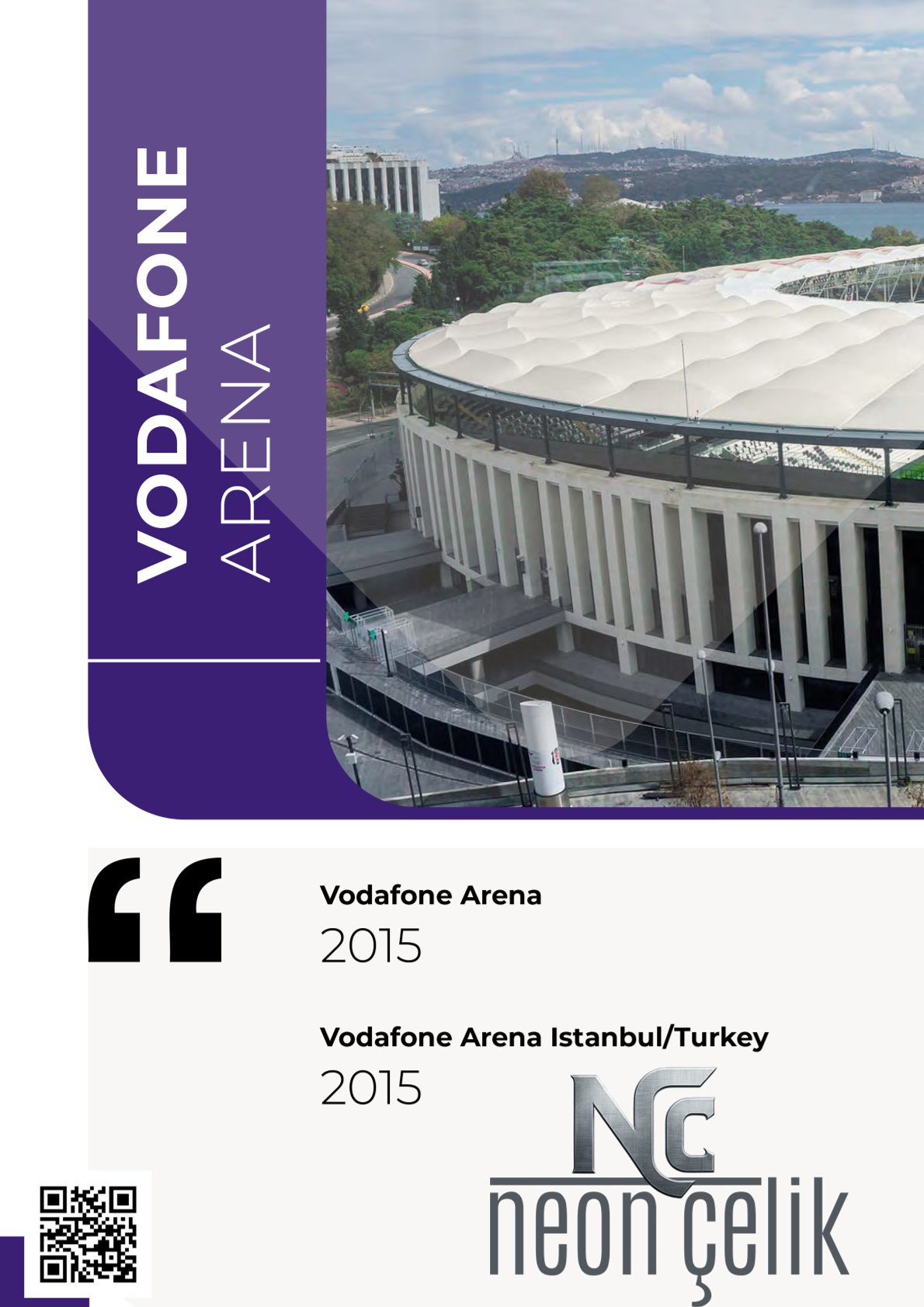 Vodafone Arena – Çelik Yapı